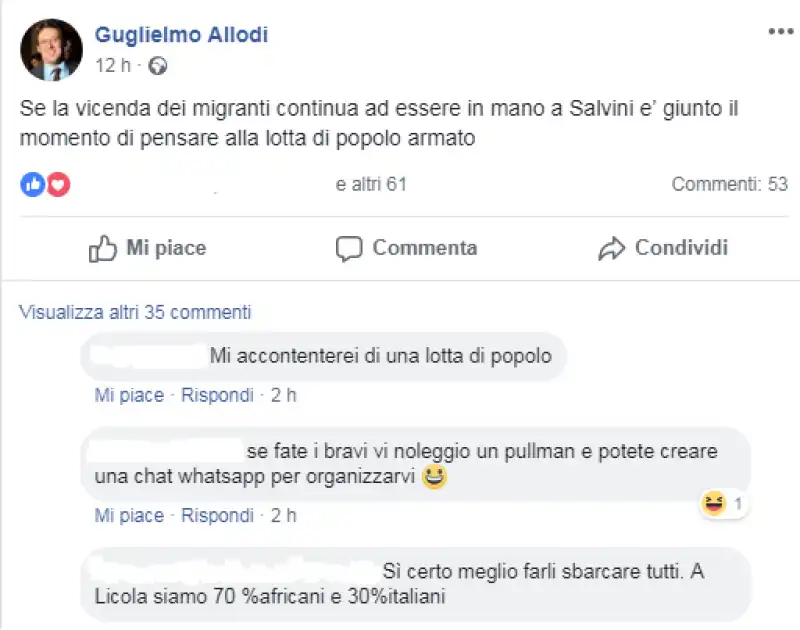 guglielmo allodi su salvini