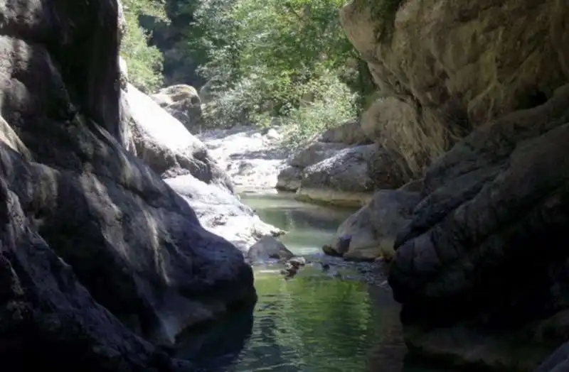 la piena del torrente raganello 14