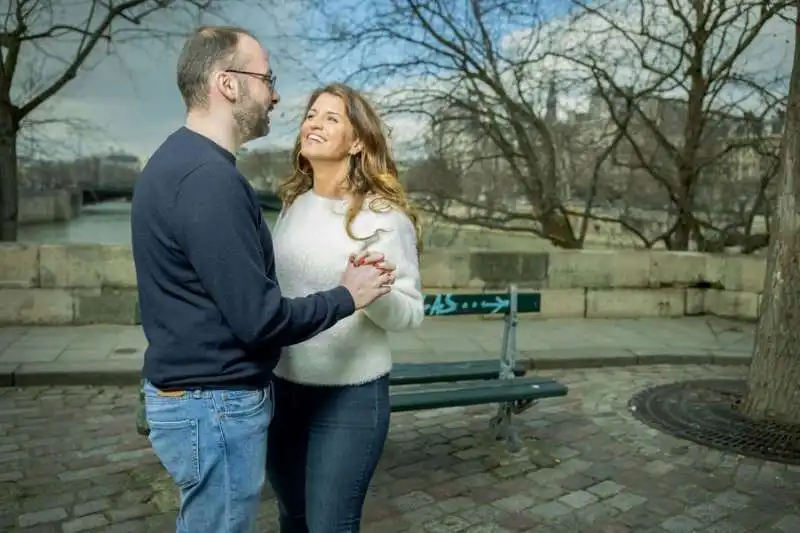 marlene schiappa con il marito cedric