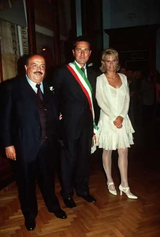 maurizio costanzo franesco rutelli maria de filippi