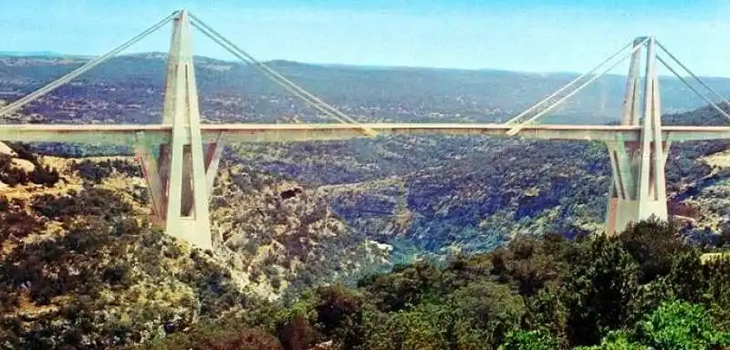 ponte sul wadi al kuf di riccardo morandi