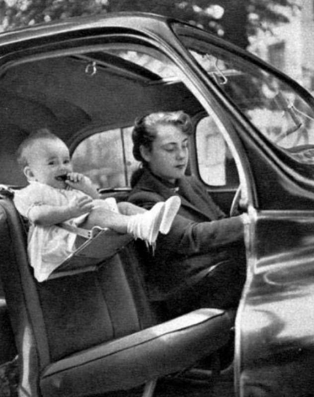 seggiolino per auto, 1940