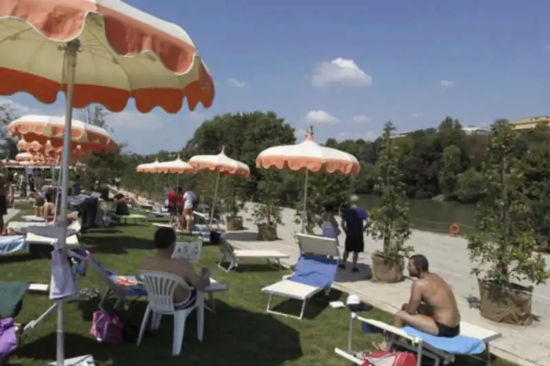 spiaggia tiberis roma 4