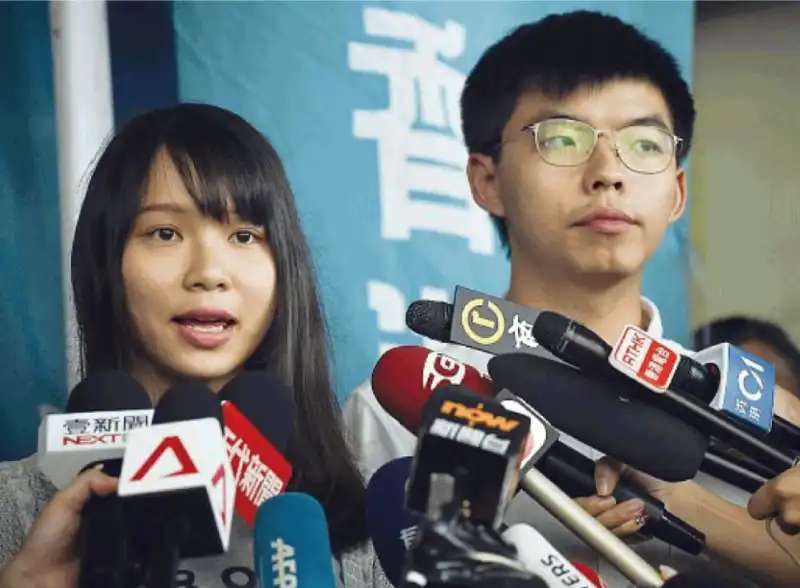 AGNES CHOW E JOSHUA WONG DOPO IL RILASCIO