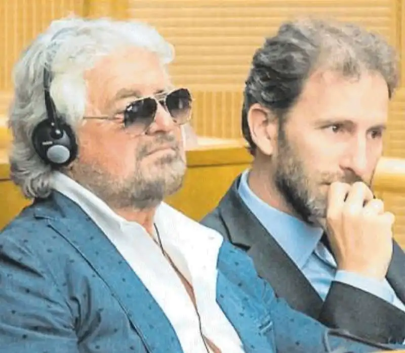 BEPPA GRILLO E DAVIDE CASALEGGIO