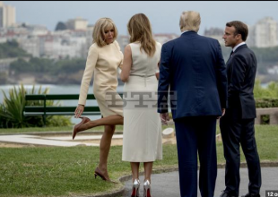 brigitte macron melania trump