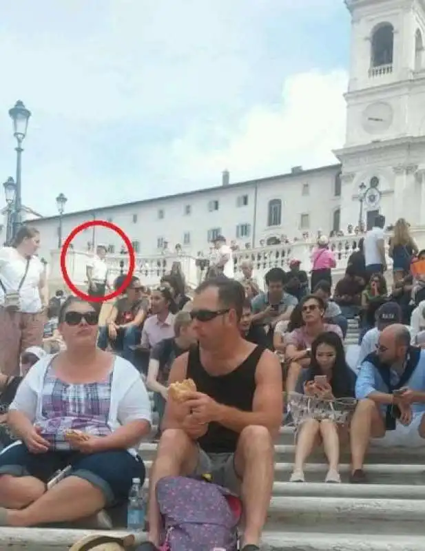 degrado a trinita' dei monti