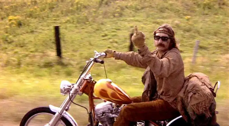 dennis hopper in easy rider    