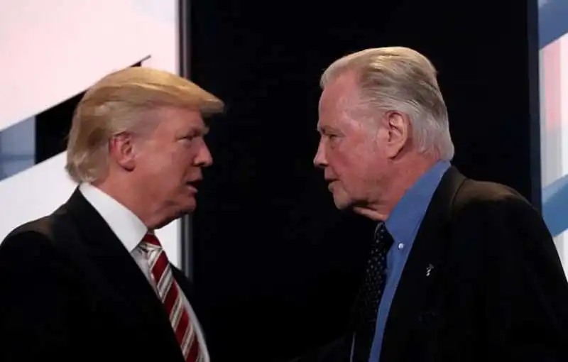 donald trump e jon voight