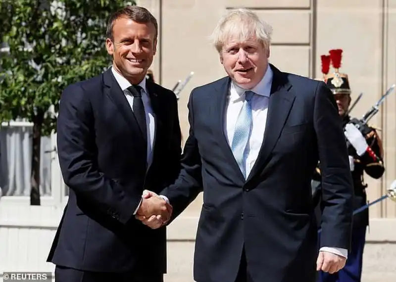 emmanuel macron boris johnson