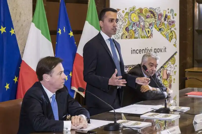 fabrizio palermo con luigi di maio