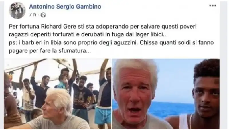 gambino richard gere migrante