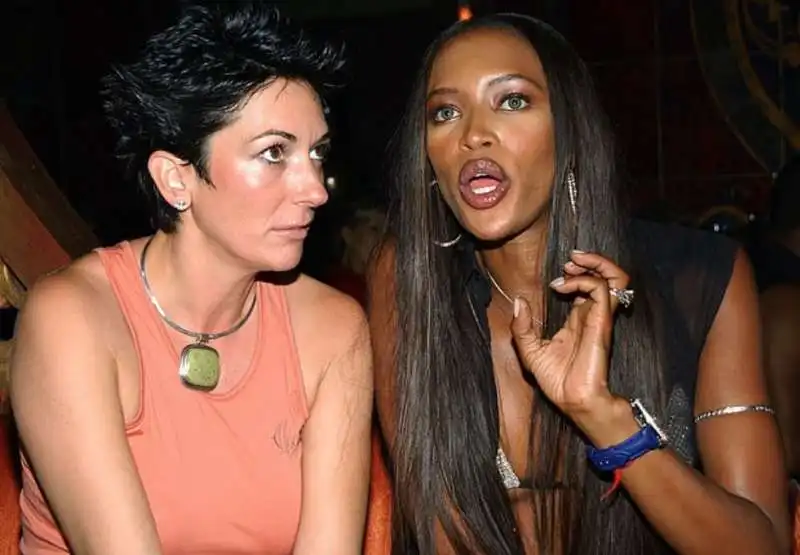 ghislaine maxwell e naomi campbell