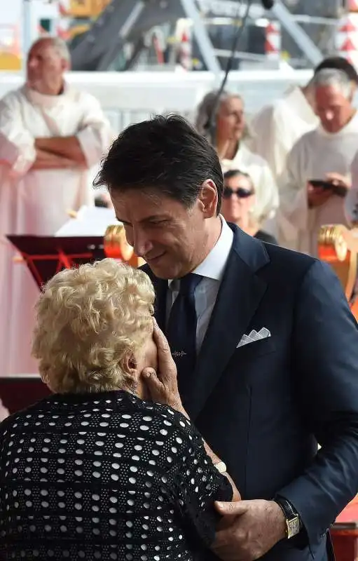 giuseppe conte alla commemorazione del crollo del ponte morandi 1