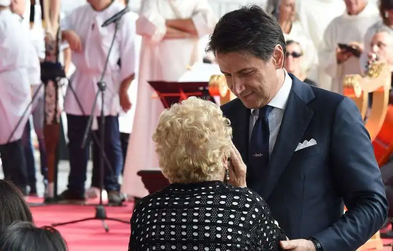 giuseppe conte alla commemorazione del crollo del ponte morandi 2