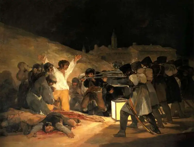 goya fucilazione di massimiliano d austria