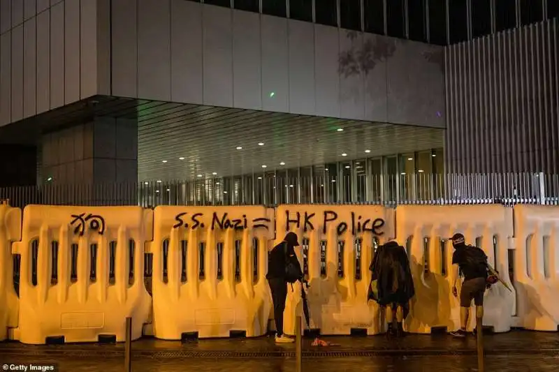 hong kong   proteste contro la cina 1