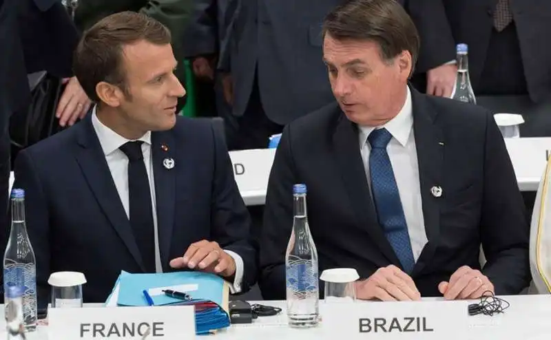 jair bolsonaro emmanuel macron 2