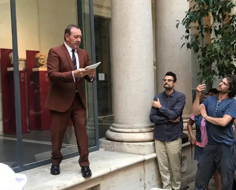 kevin spacey a palazzo massimo a roma 7