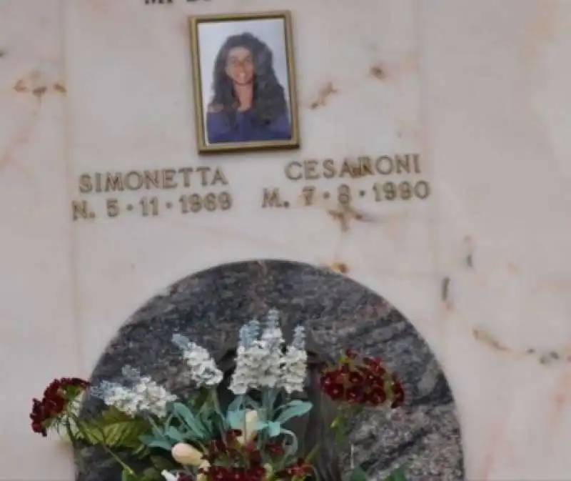 la tomba di simonetta cesaroni