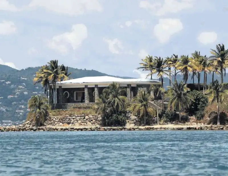 LA VILLA DI EPSTEIN ALLE ISOLE VERGINI 