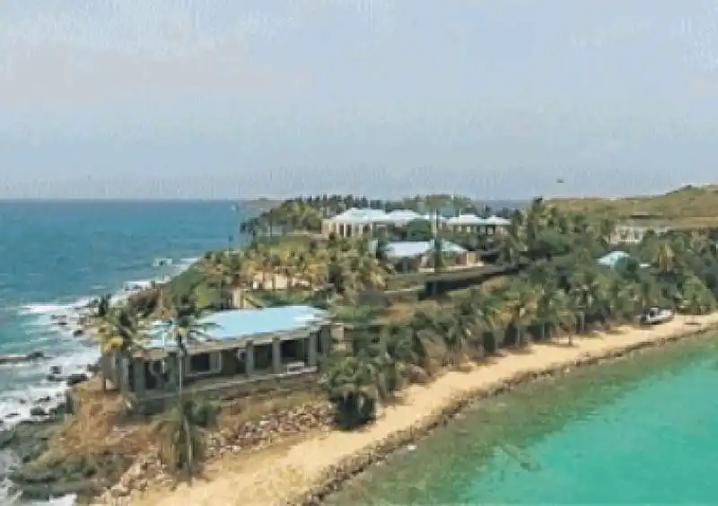 LA VILLA DI JEFFREY EPSTEIN ALLE ISOLE VERGINI