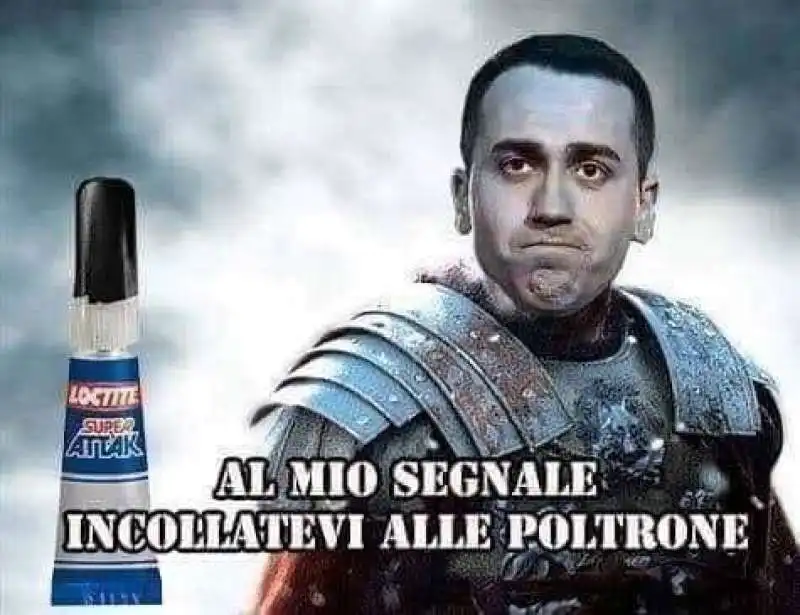 LUIGI DI MAIO SI INCOLLA ALLA POLTRONA