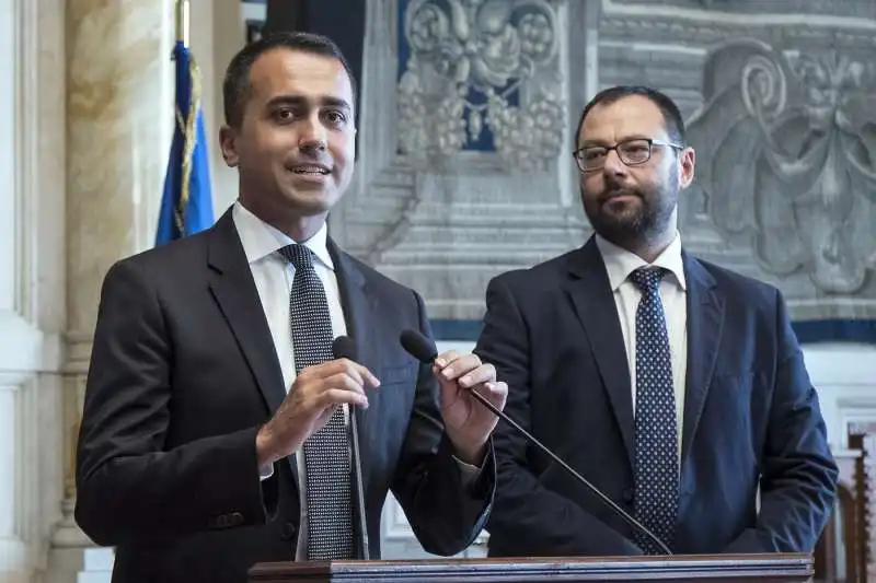 LUIGI DI MAIO STEFANO PATUANELLI