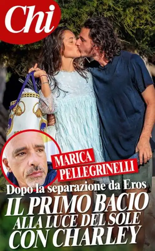 marica pellegrinelli e charley vezza si baciano a ibiza   foto da chi 1