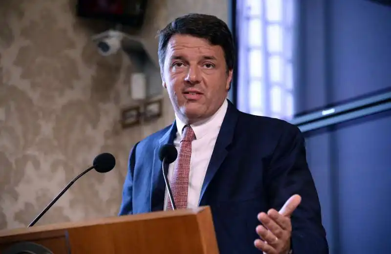 matteo renzi.  