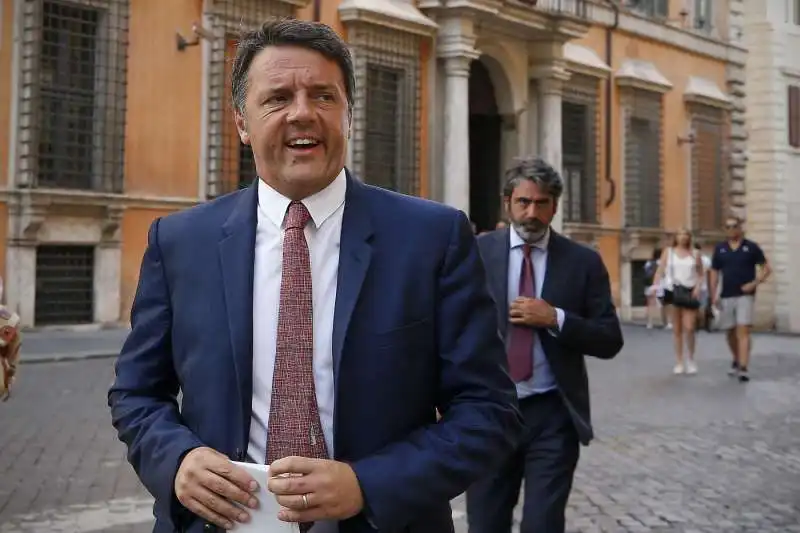 MATTEO RENZI FRANCESCO BONIFAZI