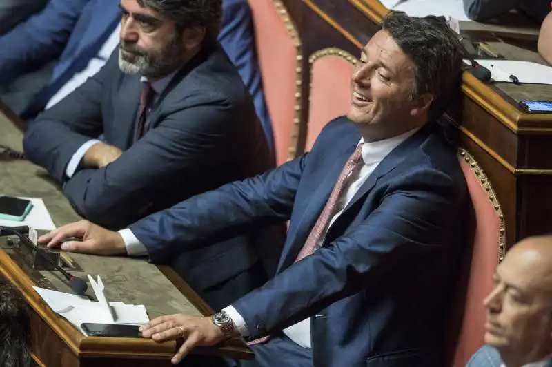 matteo renzi in senato 1