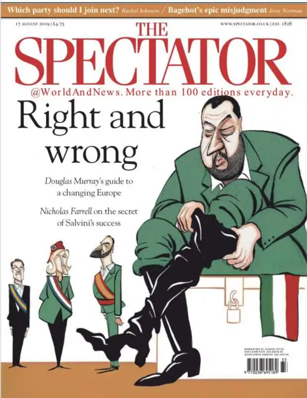 matteo salvini come mussolini spectator