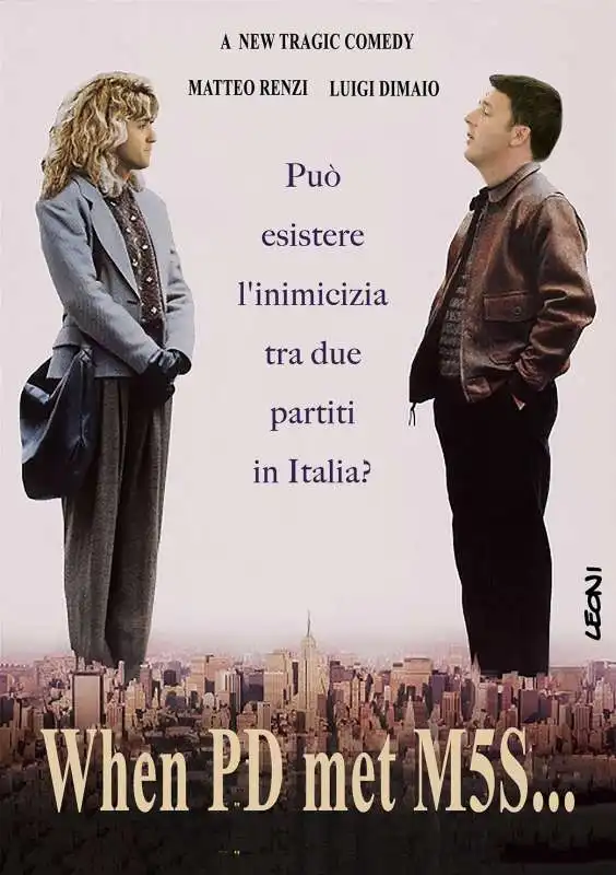 meme sulla crisi di governo   di maio e renzi