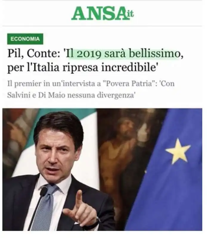 meme sulla crisi di governo   quando conte dice sara un anno bellissimo