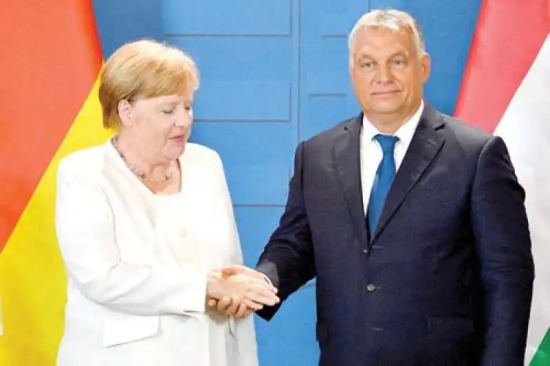 MERKEL ORBAN   