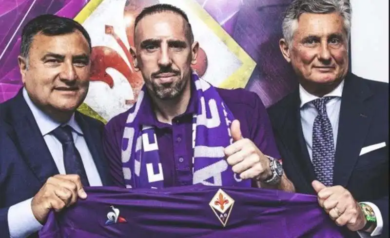 PRESENTAZIONE DI FRANCK RIBERY ALLA FIORENTINA