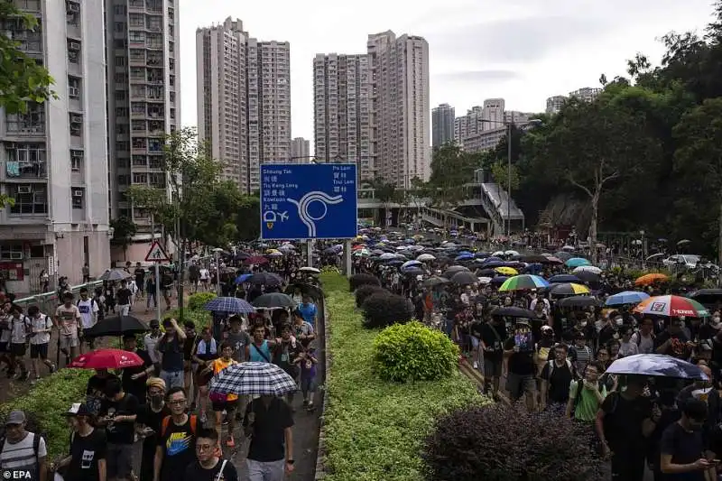 proteste a hong kong