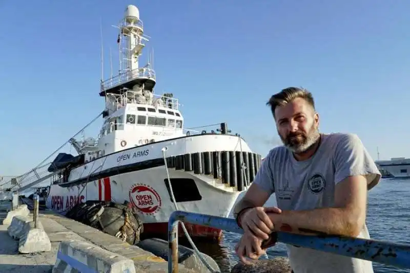 RICCARDO GATTI, CAPITANO DI OPEN ARMS