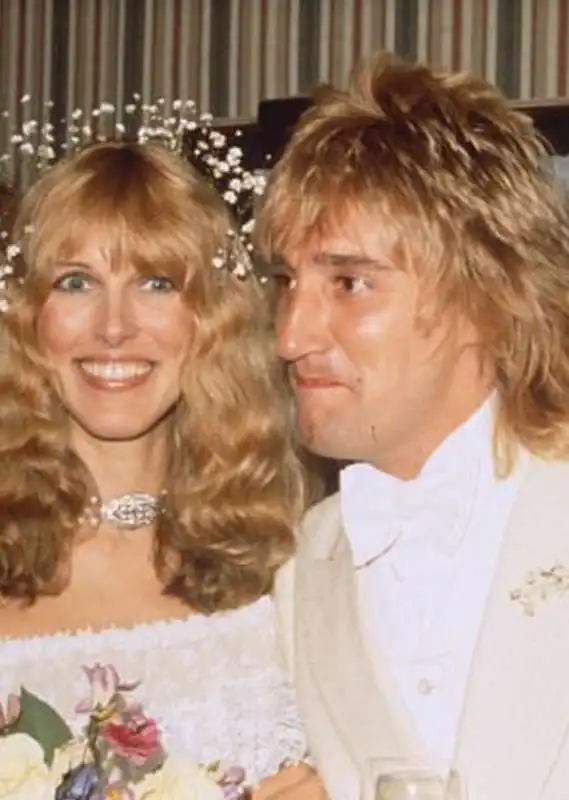 rod stewart e alana hamilton