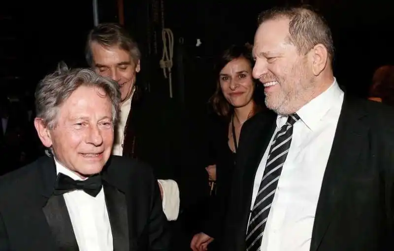 ROMA POLANSKI E HARVEY WEINSTEIN