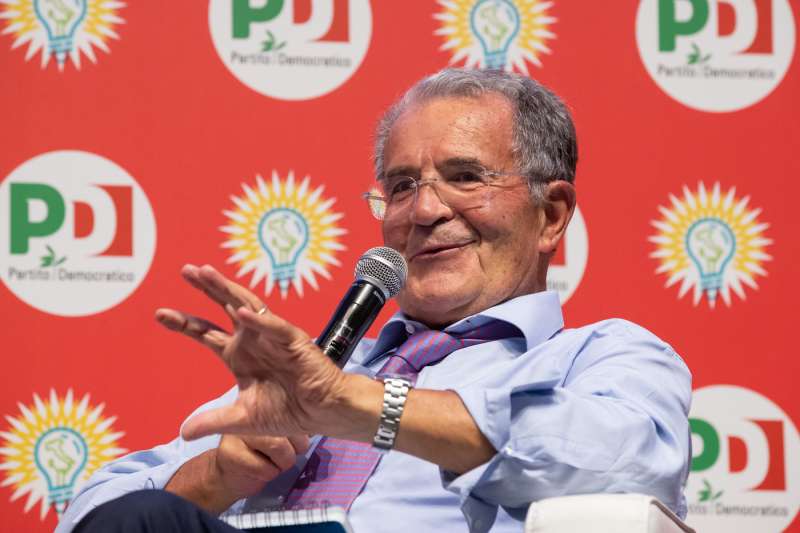 ROMANO PRODI ALLA FESTA DE L'UNITA' A RAVENNA