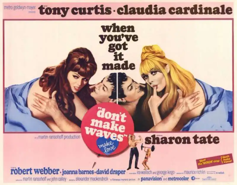 sharon tate   locandina del film dont make waves