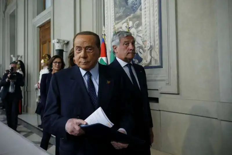 silvio berlusconi antonio tajani