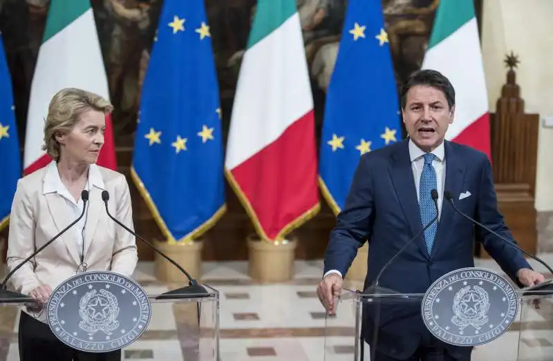 ursula von der leyen incontra giuseppe conte a palazzo chigi 22