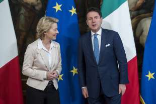 ursula von der leyen incontra giuseppe conte a palazzo chigi 34