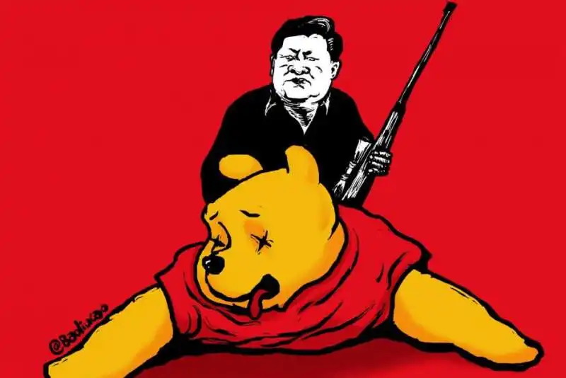 XI JINPING WINNIE THE POOH BY BADIUCAO