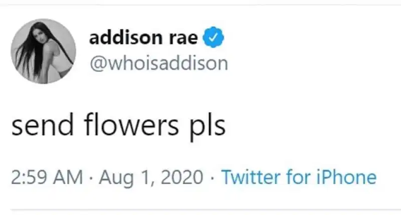 addison rae commenta il ban di tiktok by trump 