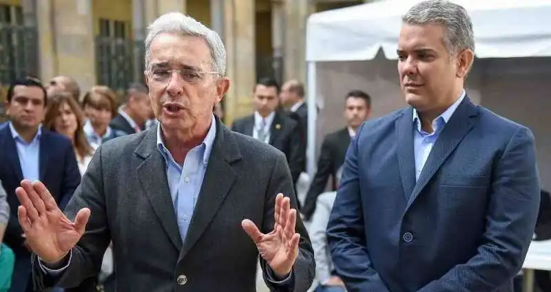 alvaro uribe e ivan duque 