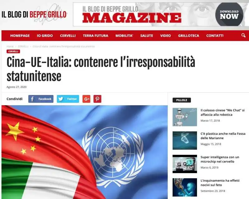 articolo anti usa di fabio massimo parenti sul blog di beppe grillo